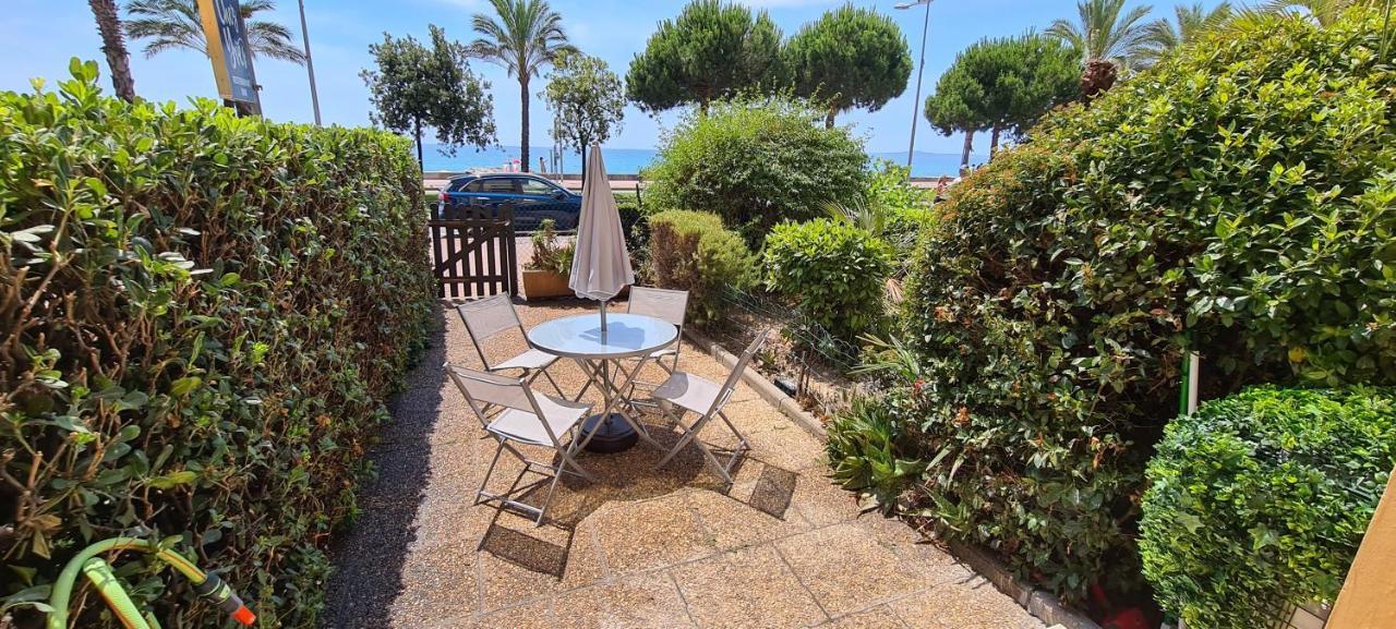 Studio De La Plage - Mer, Terrasse Et Garage Cagnes-sur-Mer Exterior foto